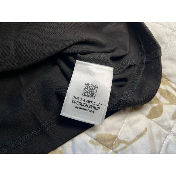 NEW That’s A Awful Lot Of Cough Syrup NASCAR Tee Size Small, Fits Like Medium - Picture 7 of 12